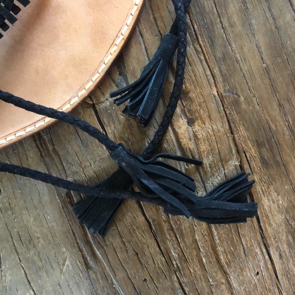 Joie Kacia Huarache Suede Lace-up Sandals size 37 - Picture 8 of 12